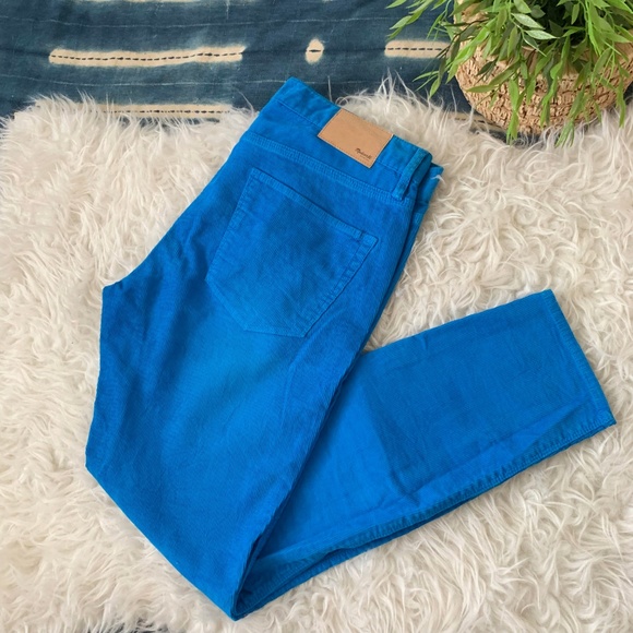 Madewell Pants - Madewell | Electric Blue Corduroy Cords Pants